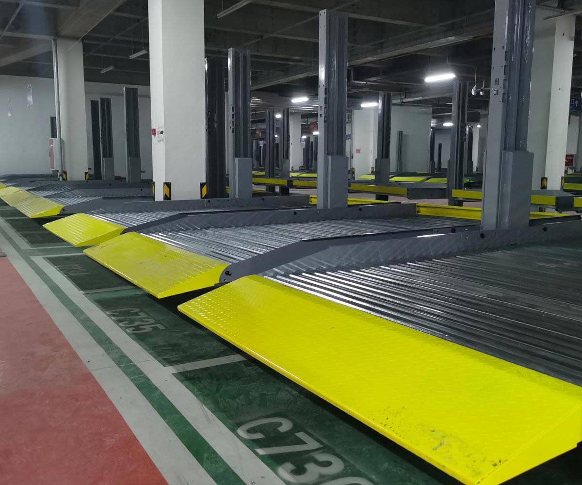 巴南區兩層升降平移機械停車場拆除