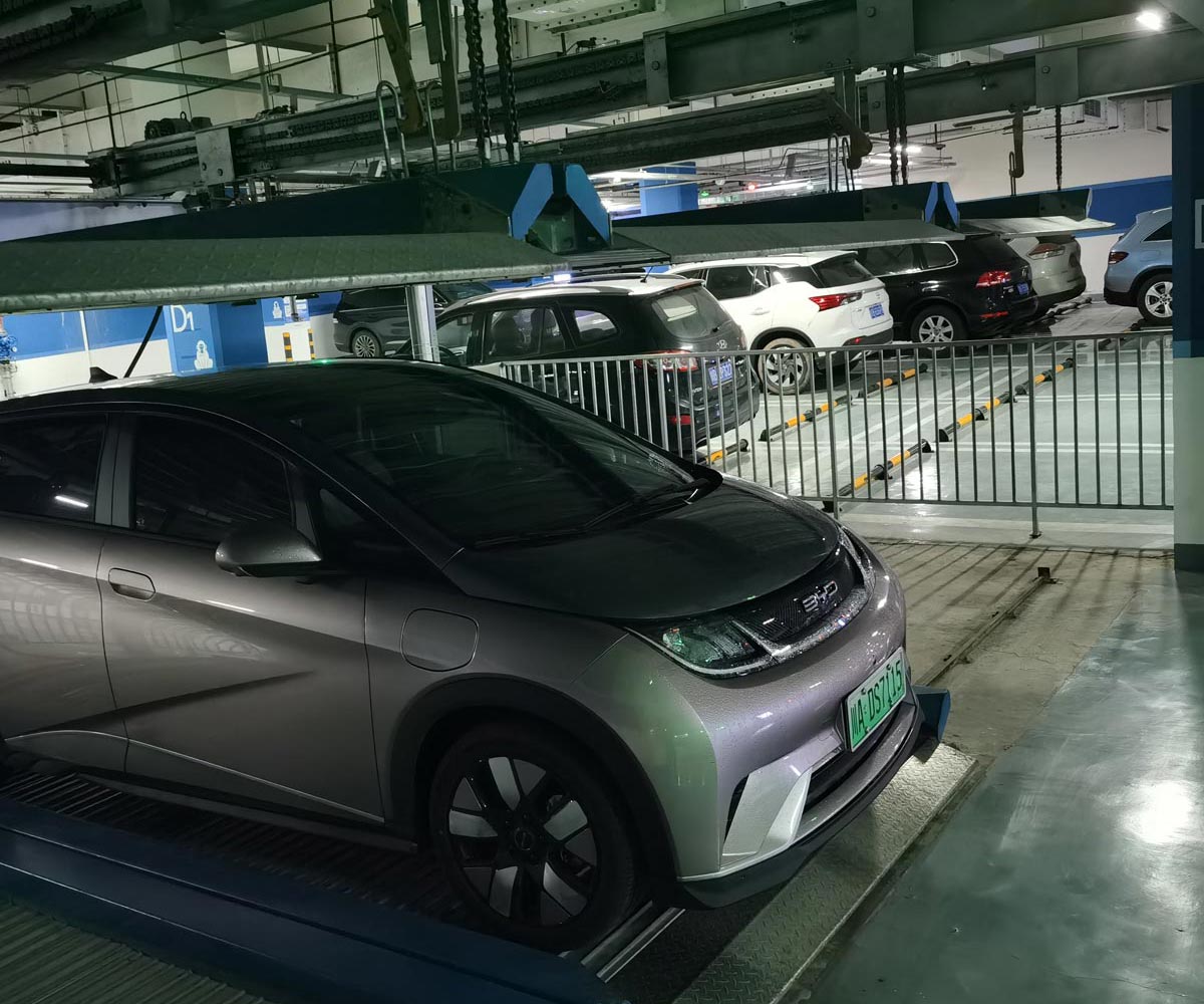 石柱縣PSH升降橫移式機械停車設(shè)備過驗收