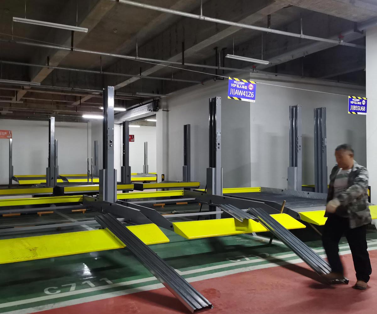 石柱縣4柱機械立體車庫廠家