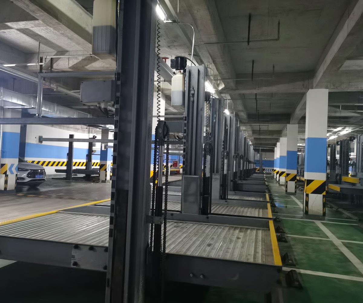 劍河縣二層升降式停車立體車庫