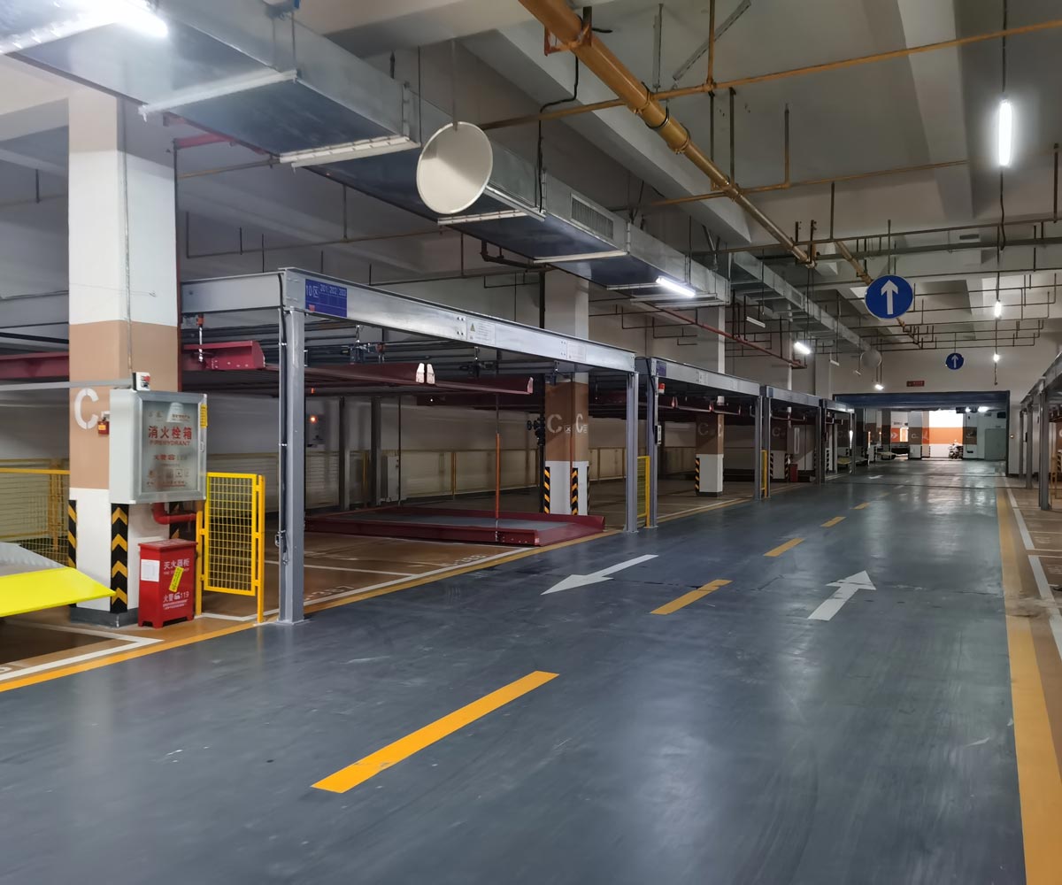 巫溪縣小區雙柱簡易升降類立體車庫