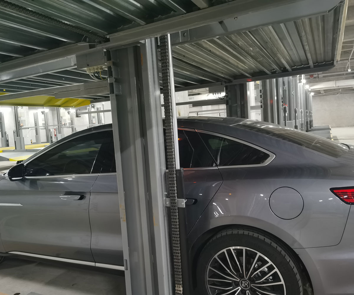 巴南區雙柱簡易式停車庫