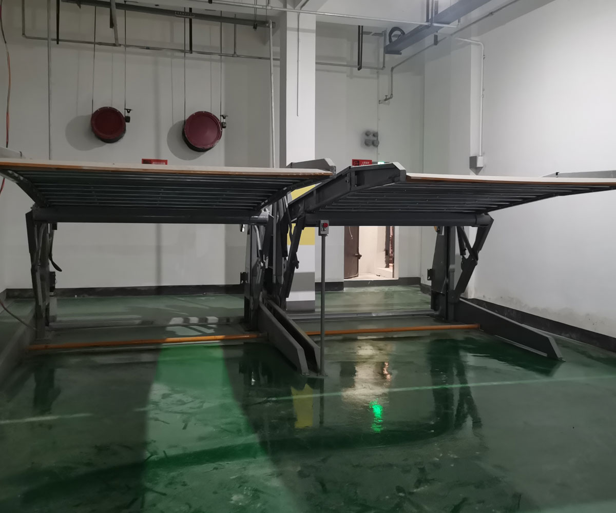 地下室四柱簡易式機械式立體車庫 地下室四柱簡易式機械式立體車庫