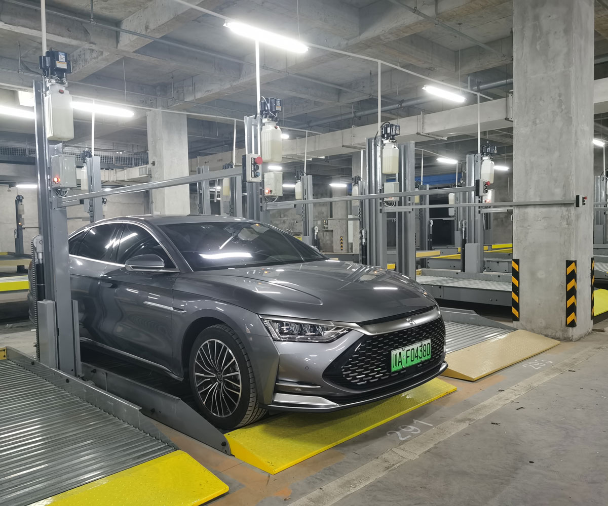 小區二層簡易式機械停車 小區二層簡易式機械停車