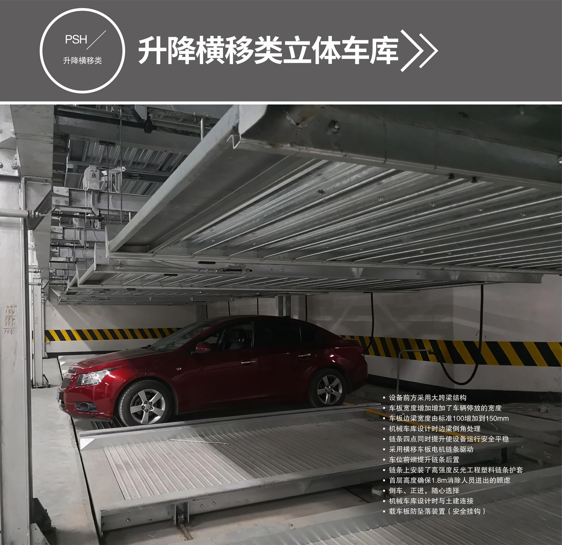 兩柱簡(jiǎn)易類機(jī)械停車庫(kù)拆除升降橫移式立體車庫(kù)